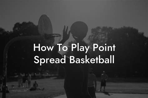 point spread basketball